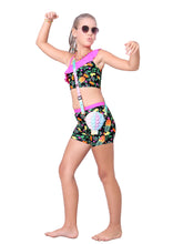 Load image into Gallery viewer, Printed two piece ( top and shorts )