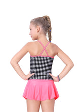 Load image into Gallery viewer, TANKINI WITH SKIRT AND INSIDE BOYLEG