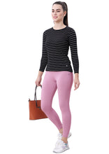 Load image into Gallery viewer, FEMALE FULL SLEEVE STRIPED T-SHIRT