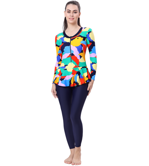 LACTRA FULL BODYSUIT FREEL WITH  FRONT ZIP