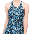 LACTRA RACER-BACK SWIMDRESS WITH BOYLEG