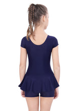 Load image into Gallery viewer, U- Back swimdress contrast Panel