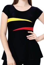 Load image into Gallery viewer, U BACK SWIMDRESS (SLEEVE WITH UPPER KNEE LEG)