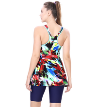 LACTRA RACER -BACK SWIMDRESS WITH BOYLEG