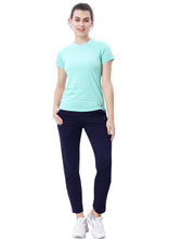 Load image into Gallery viewer, FEMALE SRIPED ROUND NECK T SHIRT