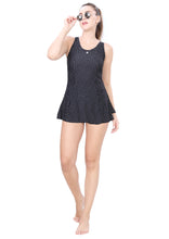 Load image into Gallery viewer, U-BACK SWIMDRESS (ALL OVER PRINTEND WITH BOYLEG)