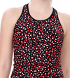 LACTRA TANKINI PRINTED TWO PIECE SWIMWEAR