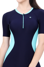 Load image into Gallery viewer, KNEE SUIT WITH ZIP
