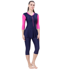 LACTRA BODYSUIT KNEE LEG OR SLIVE FREEL WITH FRONT ZIP