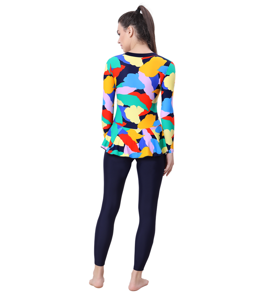 LACTRA FULL BODYSUIT FREEL WITH  FRONT ZIP