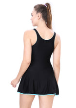 Load image into Gallery viewer, U-BACK SWIM DRESS WITH BOYLEG