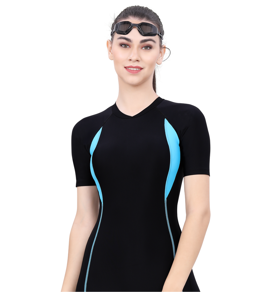 LACTRA KNEE SUIT ( WITH BACK ZIP )