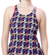 LACTRA RACER-BACK SWIMDRESS WITH BOYLEG