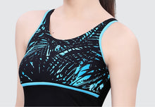 Load image into Gallery viewer, U-BACK SWIMDRESS (PRINTED PANEL WITH BOYLEG)