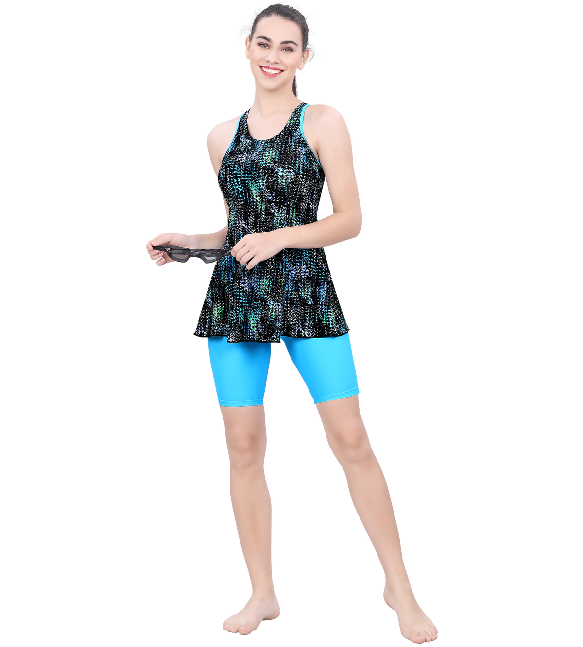 LACTRA RACER -BACK SWIMDRESS WITH BOYLEG