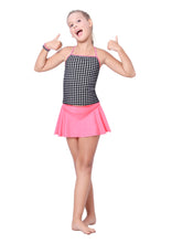 Load image into Gallery viewer, TANKINI WITH SKIRT AND INSIDE BOYLEG