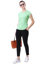 Load image into Gallery viewer, WOMEN ROUND NACK SPORTS T -SHIRT