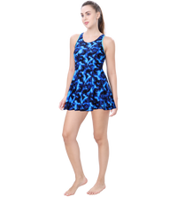 LACTRA RACER-BACK SWIMDRESS WITH BOYLEG