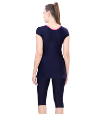 LACTRA 2 PICES KNEE LEG BODYSUIT WITH FULL LINING COVER