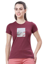 Load image into Gallery viewer, WOMEN ROUND NECK CASUEL T-SHIRT