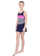 Load image into Gallery viewer, RACER BACK SWIMDRESS WITH BOYLEG