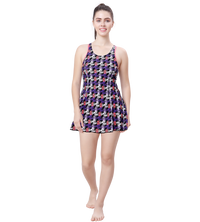 LACTRA RACER-BACK SWIMDRESS WITH BOYLEG