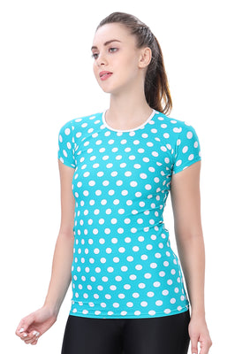 Female Sleeve sun top ( All over printed )