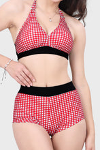 Load image into Gallery viewer, UNDER WIRE BIKINI SET ( HALTER NECK WITH HIGH WAIST SHORTS)