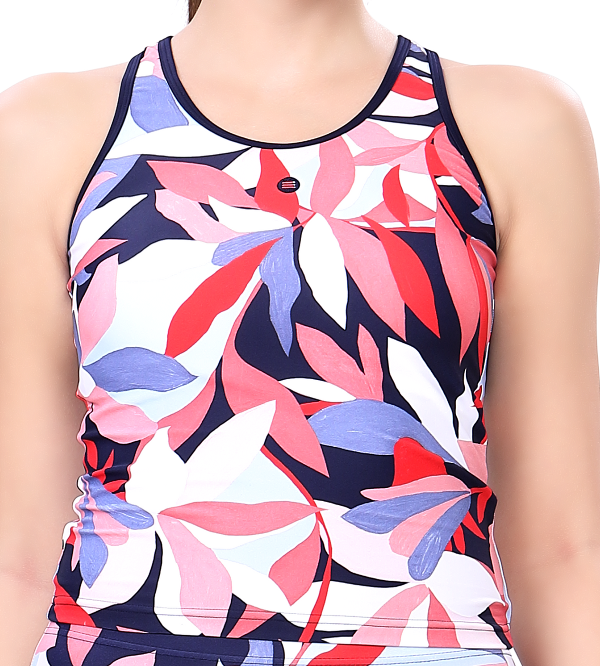 LACTRA TANKINI PRINTED TWO PIECE SWIMWEAR