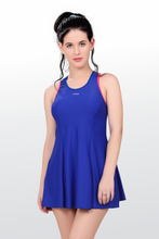 Load image into Gallery viewer, RACER BACK SWIMDRESS WITH BOYLEG
