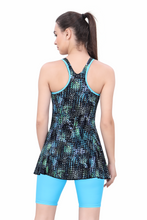 Load image into Gallery viewer, RACER -BACK SWIMDRESS (WITH BOYLEG)