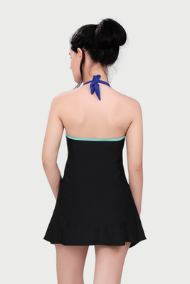 ONE PIECE HALTER NECK WITH BOY LEG