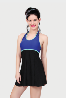 ONE PIECE HALTER NECK WITH BOY LEG