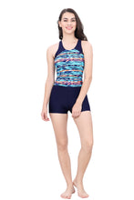 Load image into Gallery viewer, TANKINI ( CONTRAST AND BOYLEG )
