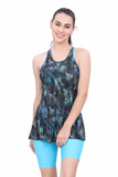 RACER -BACK SWIMDRESS (WITH BOYLEG)