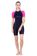 Load image into Gallery viewer, WOMEN KNEE SUIT (WITH BACK ZIP) SWIMWEAR