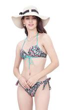 Load image into Gallery viewer, ATTRACTIVE PRINTING BIKINI ( HALTER NACK WITH LACE PANTY)