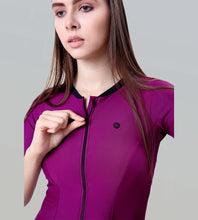Load image into Gallery viewer, Women Swimdress Boyleg With Front Zip