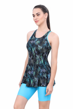 Load image into Gallery viewer, RACER -BACK SWIMDRESS (WITH BOYLEG)